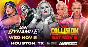 AEW Dynamite Live 11/5/25 – 5th November 2025 Moxley vs. Darby - Full Gear Fallout