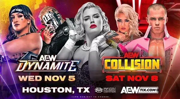AEW Dynamite Live 11/5/25 – 5th November 2025 Moxley vs. Darby - Full Gear Fallout
