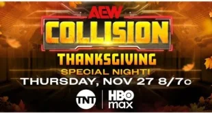 AEW Collision Thursday Special Live 11/27/25 – 27th November 2025 Thanksgiving Week Explosions