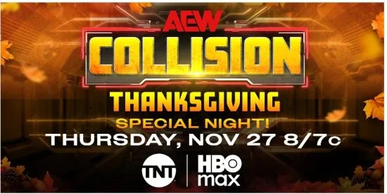AEW Collision Thursday Special Live 11/27/25 – 27th November 2025 Thanksgiving Week Explosions