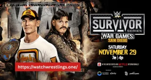 WWE Survivor Series : WarGames 2025 LIVE Stream 11/29/25, Match Card, Start Time & How to Watch 