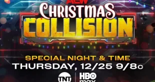 AEW Christmas Collision 12/25/25 - 25th December 2025 Full Match Card, Spoilers & Live Stream Guide