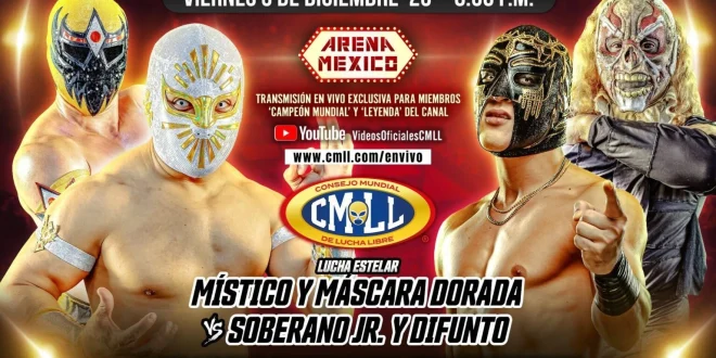 CMLL Viernes Espectacular Live 12/5/2025 : Sky Team and Top Stars Headline Arena Mexico