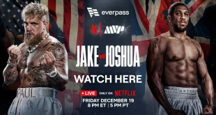 Jake Paul vs Joshua 12/19/25 – Heavyweight Boxing Fight, Live Updates