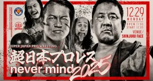DDT Super Japan Pro Wrestling NEVER MIND 12/29/2025 – Year-End Review