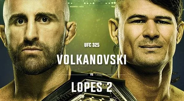 UFC 325 Volkanovski vs. Lopes 2 - 1/31/26