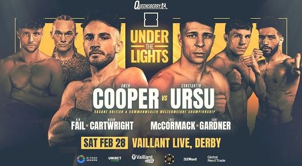 Cooper vs Ursu Live 2/28/26 – Fight Night Preview