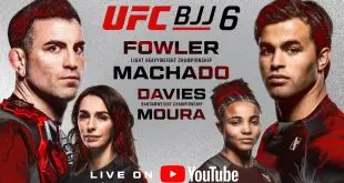 UFC BJJ 6 Fowler vs Machado 3/12/2026