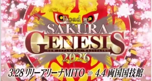 NJPW Road to Sakura Genesis 2026 April 2nd 2026 - 2026/4/2 Complete Preview