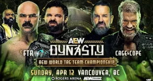 AEW Dynasty 2026 April 12th 2026 - 4/12/26 Complete Preview