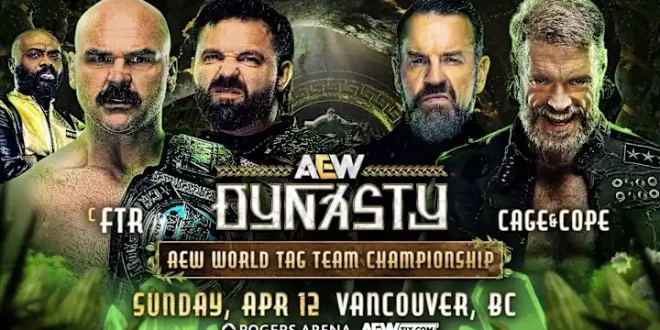 AEW Dynasty 2026 April 12th 2026 - 4/12/26 Complete Preview