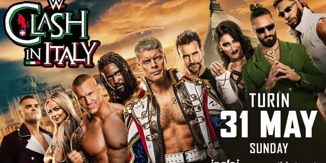 WWE Clash in Italy 2026 May 31 – 5/31/26