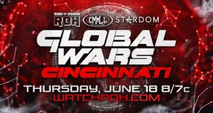 ROH Global Wars Cincinnati June 18 2026 – 6/18/26
