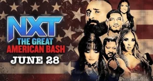 WWE NXT The Great American Bash 2026 June 28 – 6/28/26