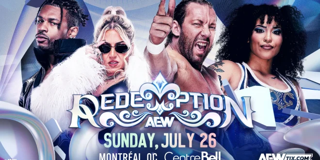 AEW Redemption PPV 7/26/26 - July 26 2026