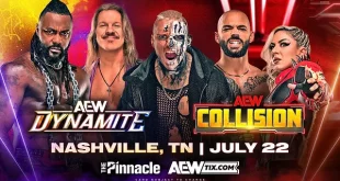 AEW Dynamite Collision 7/22/26 - July 22 2026
