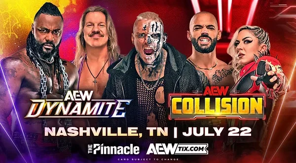 AEW Dynamite Collision 7/22/26 - July 22 2026