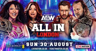 AEW: All In London 2026 August 30 - 8/30/26 PPV Event